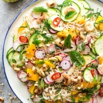 Mango zucchini salad-image