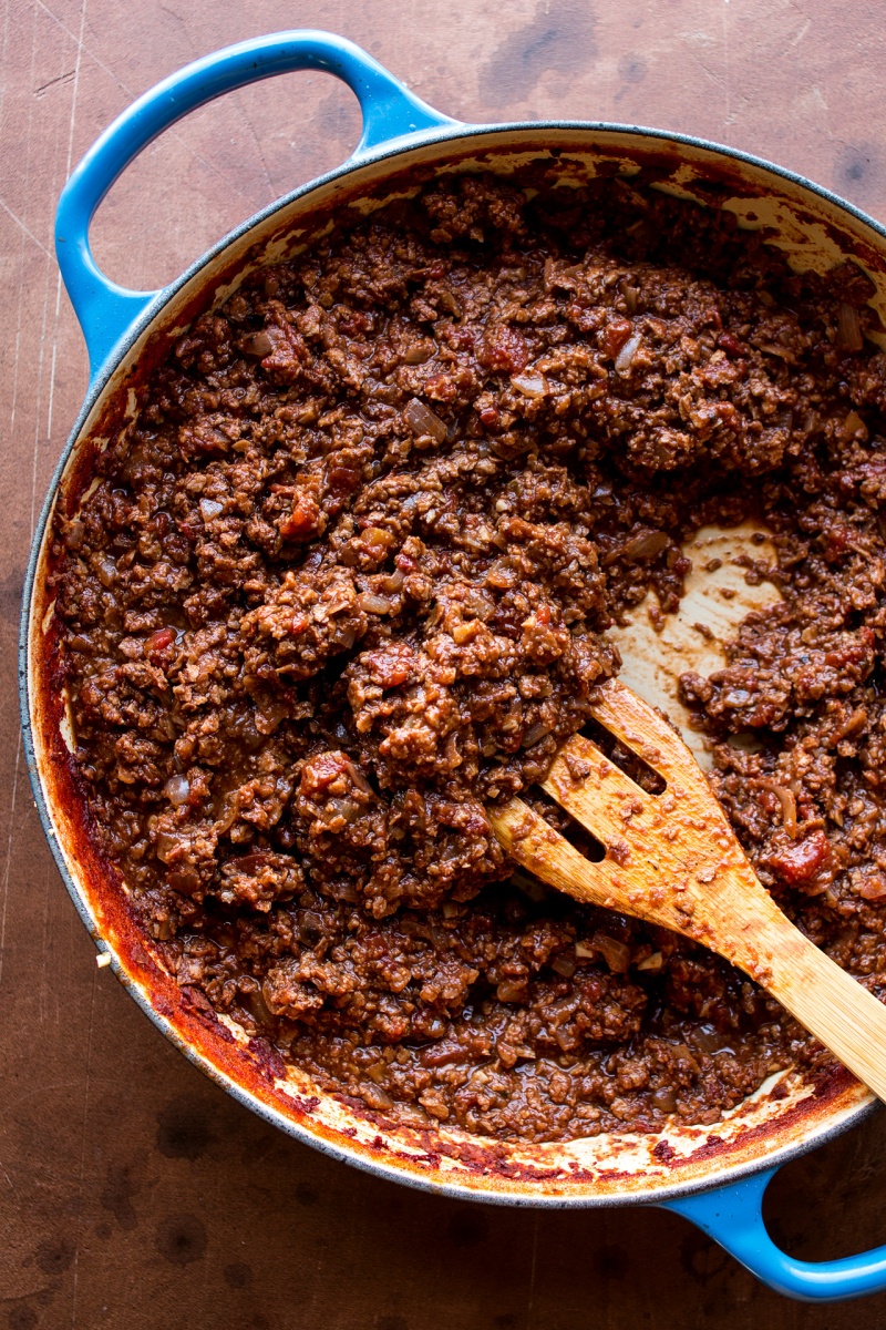 vegan moussaka ragu