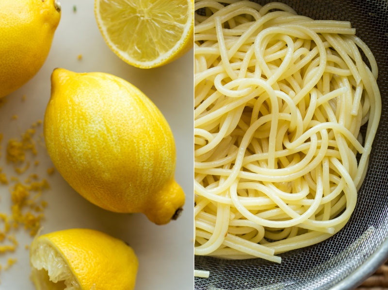 vegan broccoli pasta lemon pasta