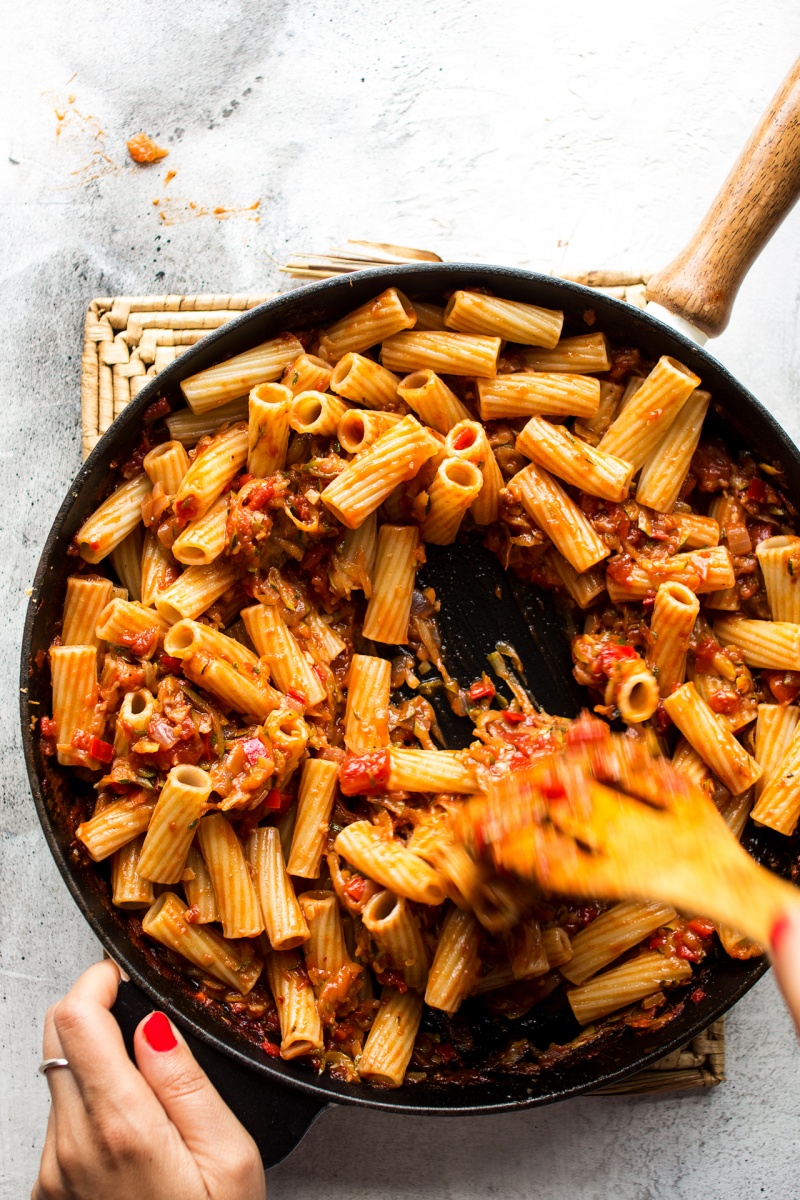 zucchini bolognese pan