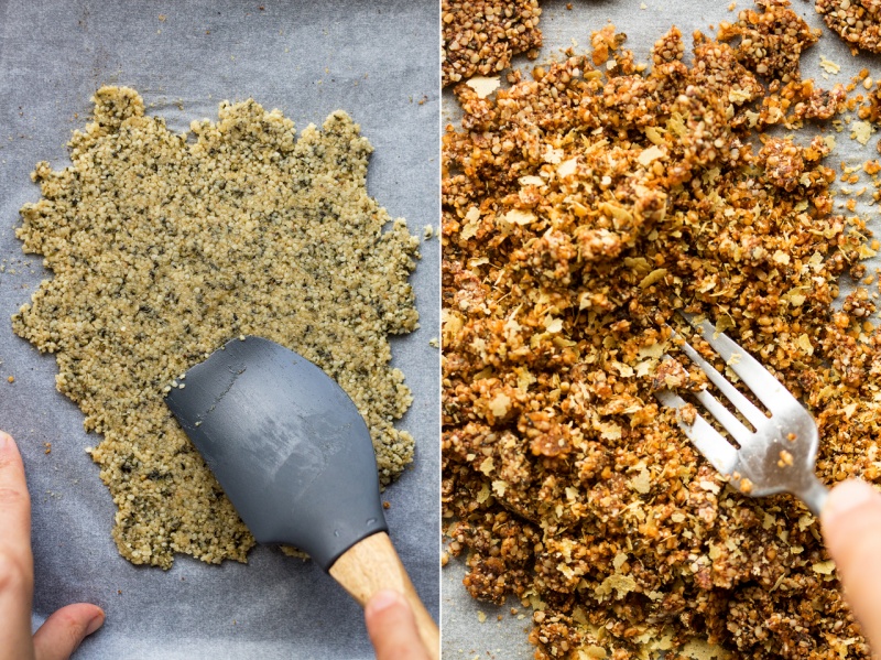 vegan parmesan hemp seeds making