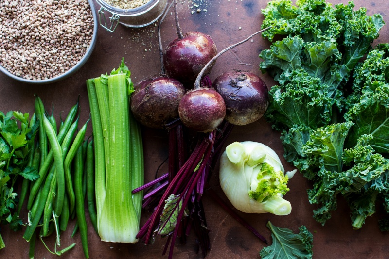 roast beetroot bowl ingredients