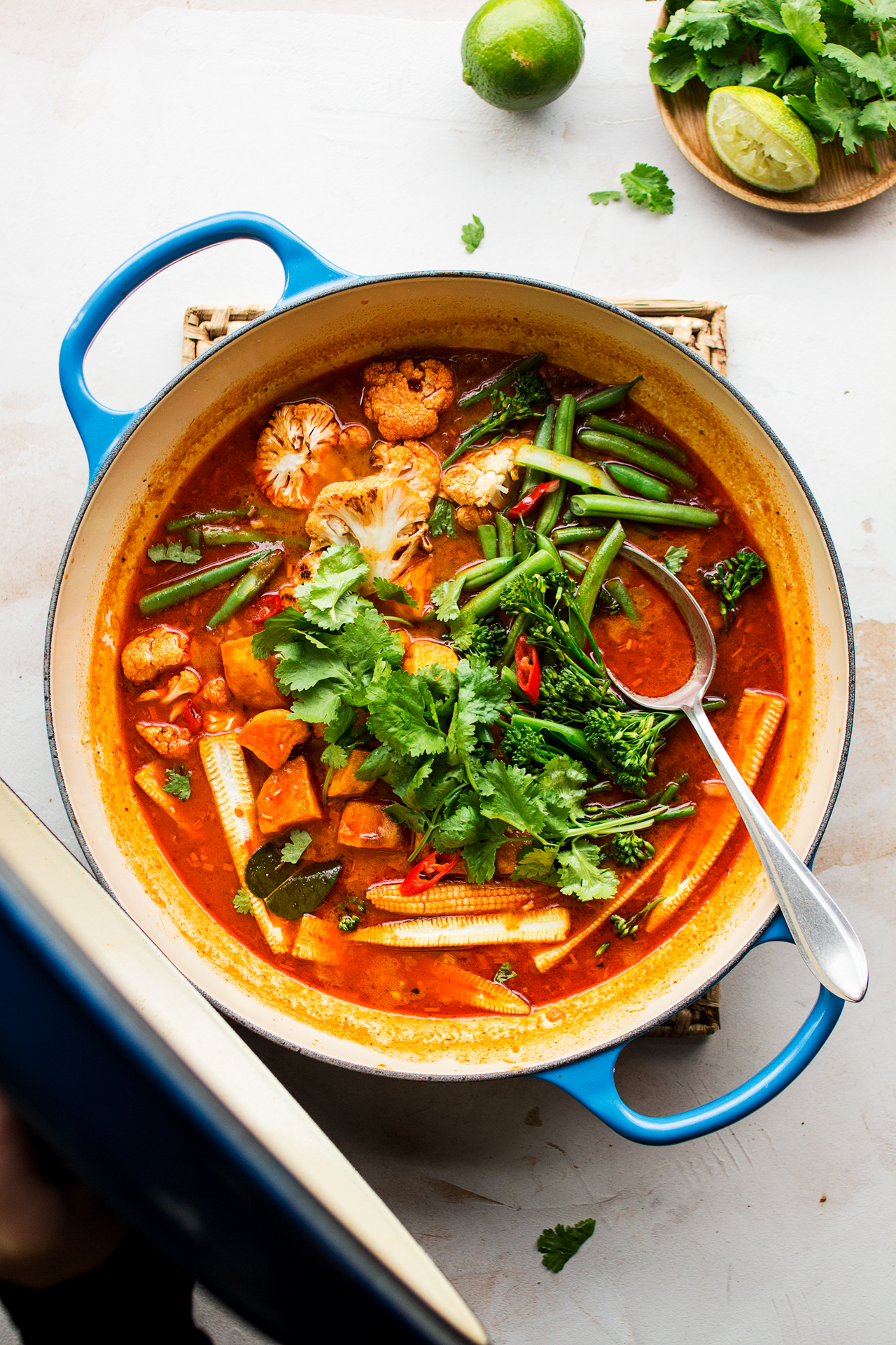 Vegan Thai red curry - Lazy Cat Kitchen