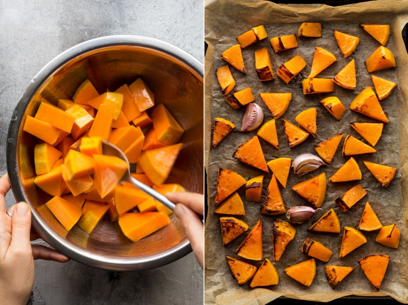 creamy pumpkin pasta roasted pumpkin