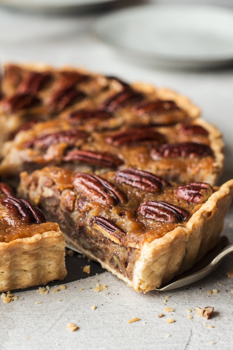 Vegan pecan pie Lazy Cat Kitchen