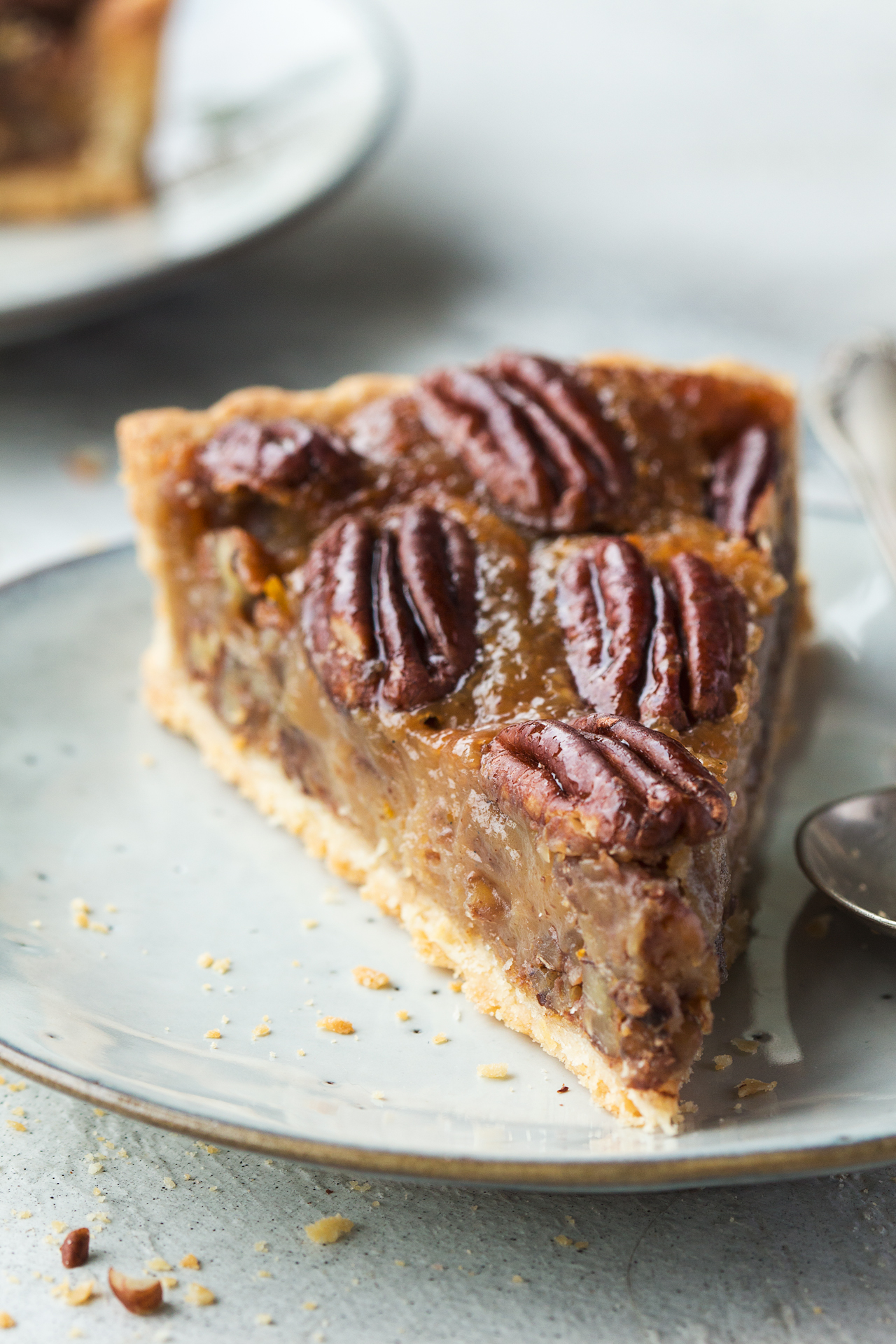 vegan pecan pie slide