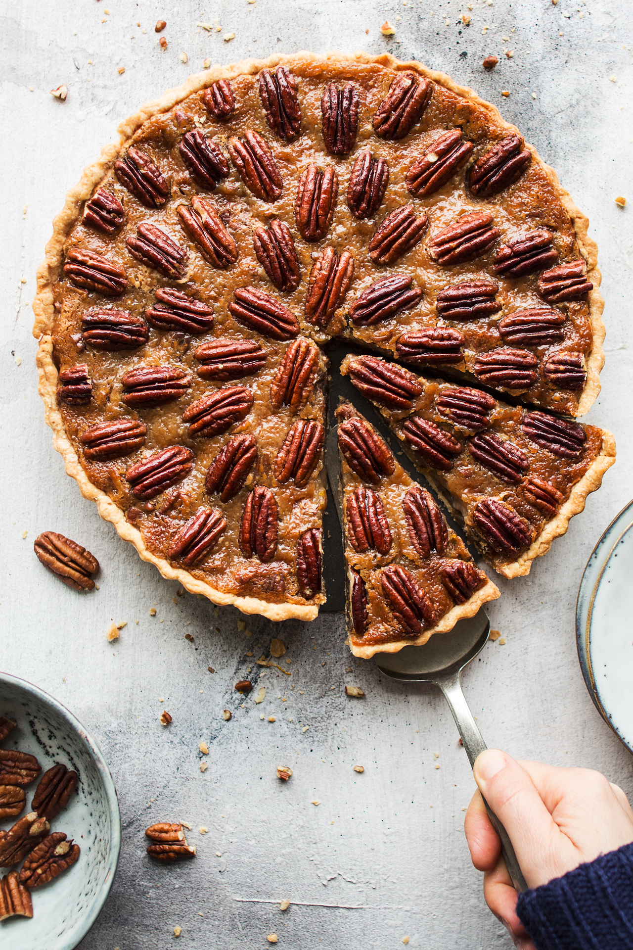 vegan pecan pie