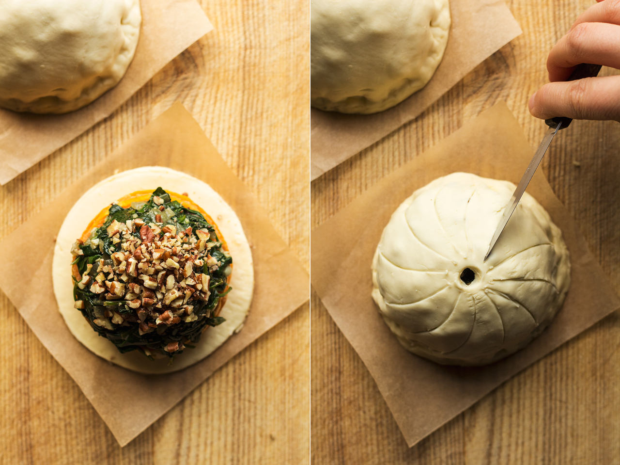 Jerusalem Artichoke Pithivier with Wild Garlic and Parmesan | Crush Magazine