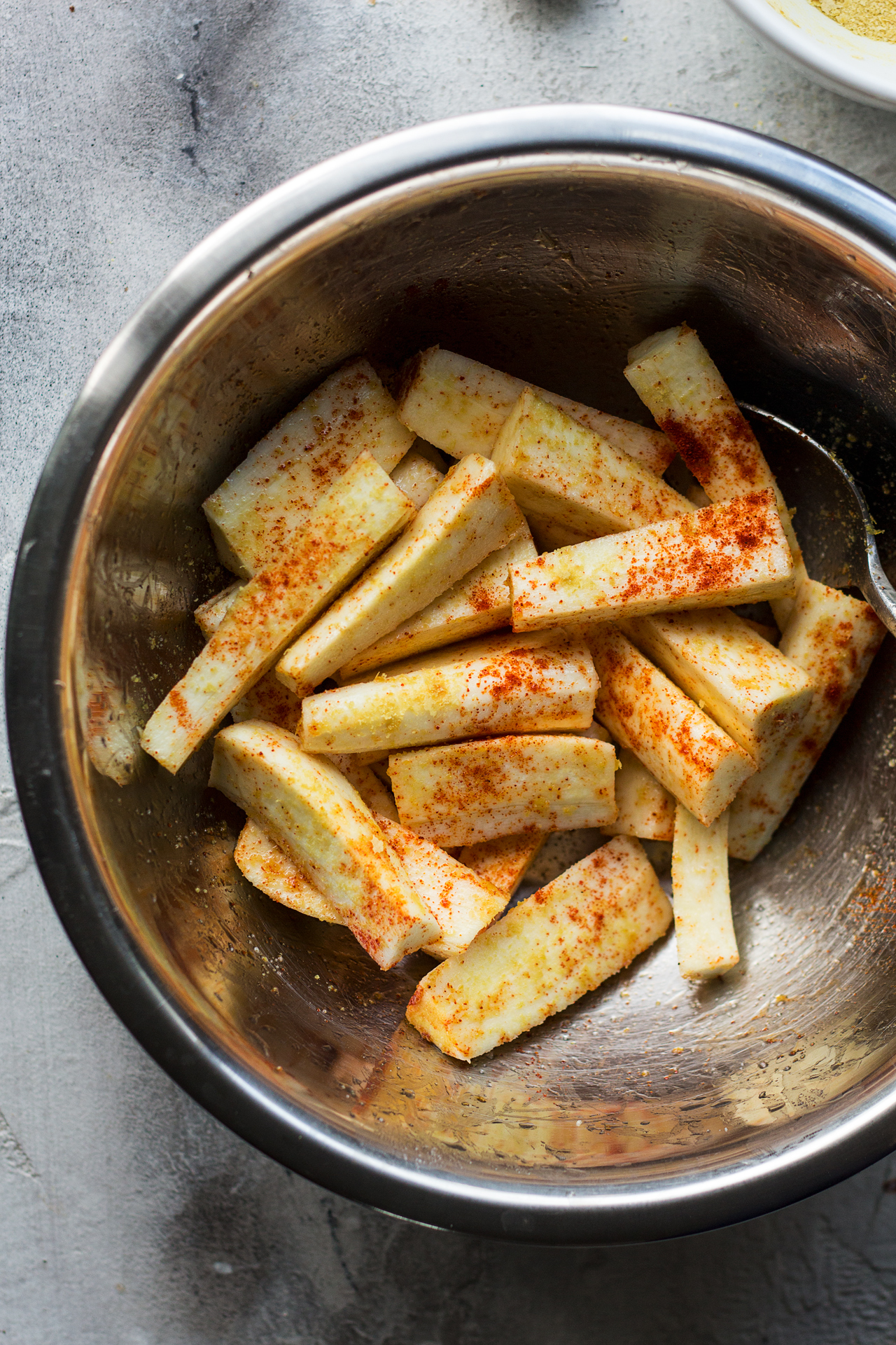 vegan parmesan parsnips seasoning