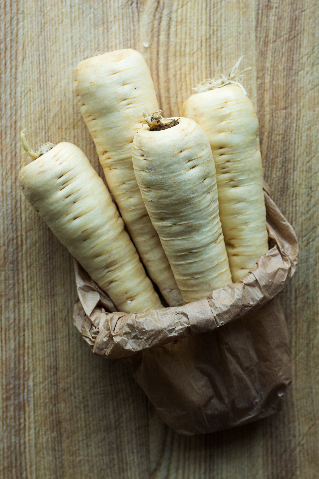 vegan parmesan parsnips