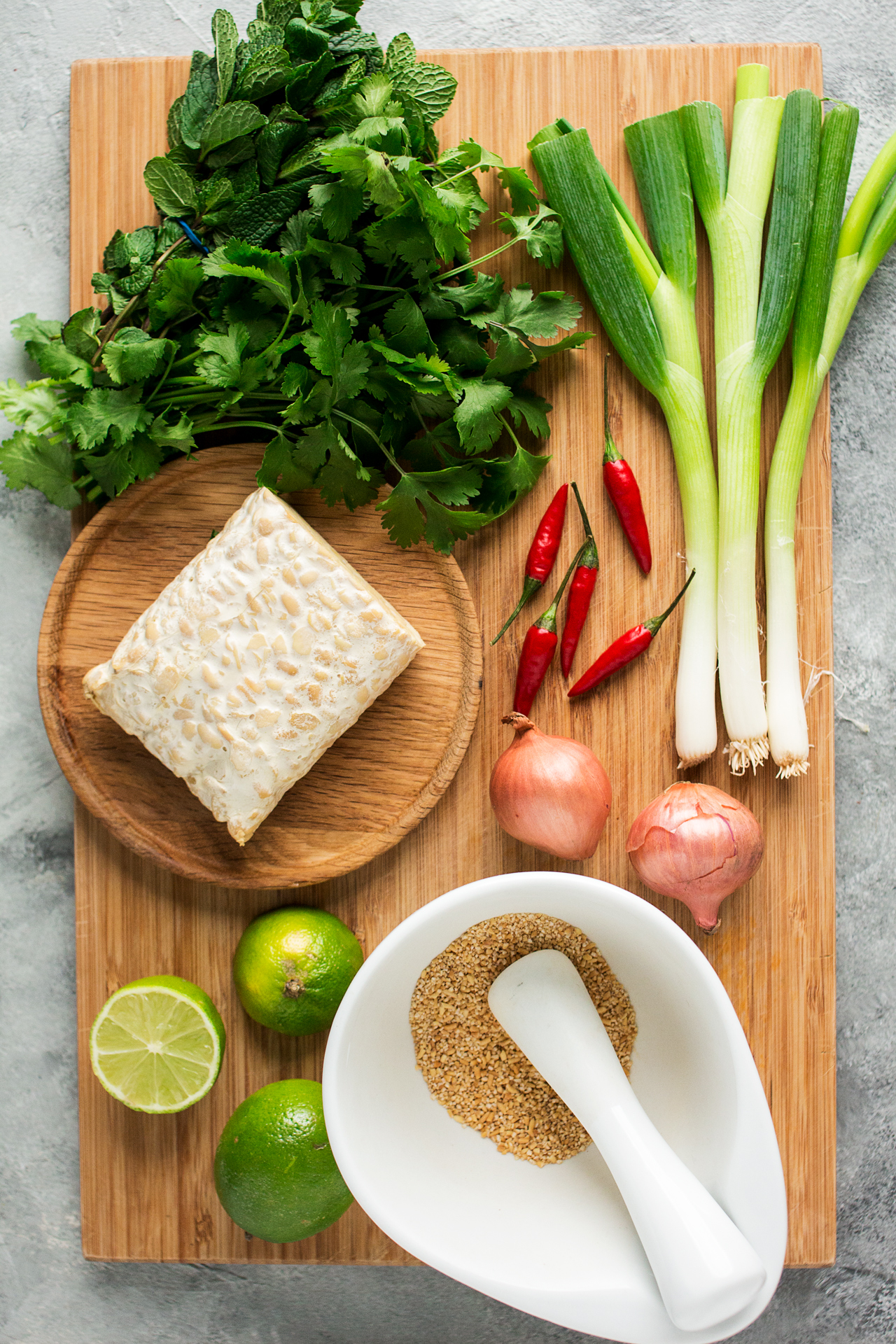 vegan larb ingredients