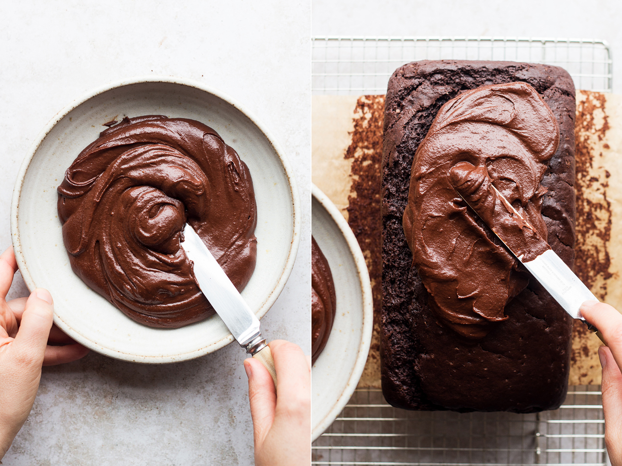 sweet potato chocolate cake icing