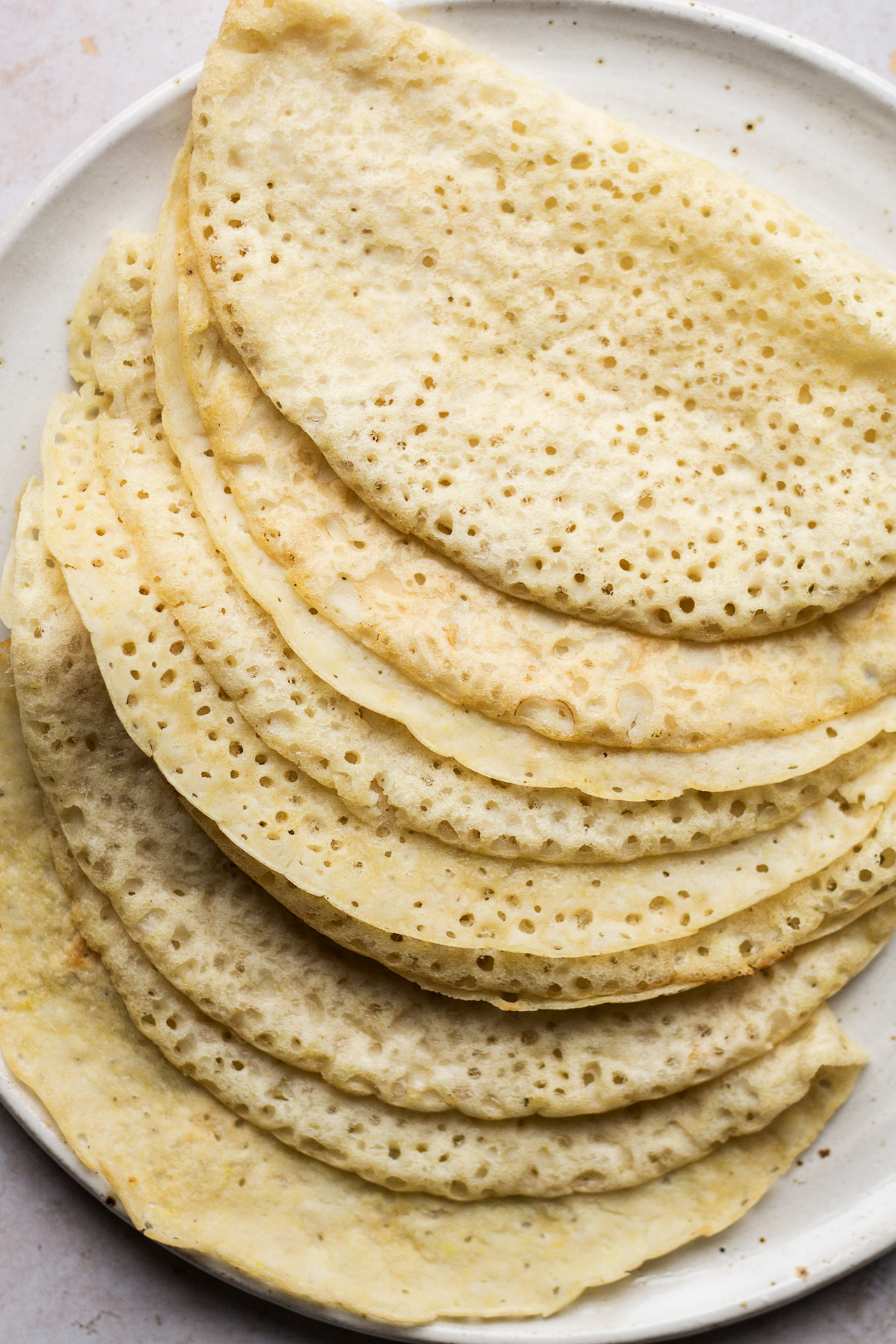 sweet potato dosa crepes