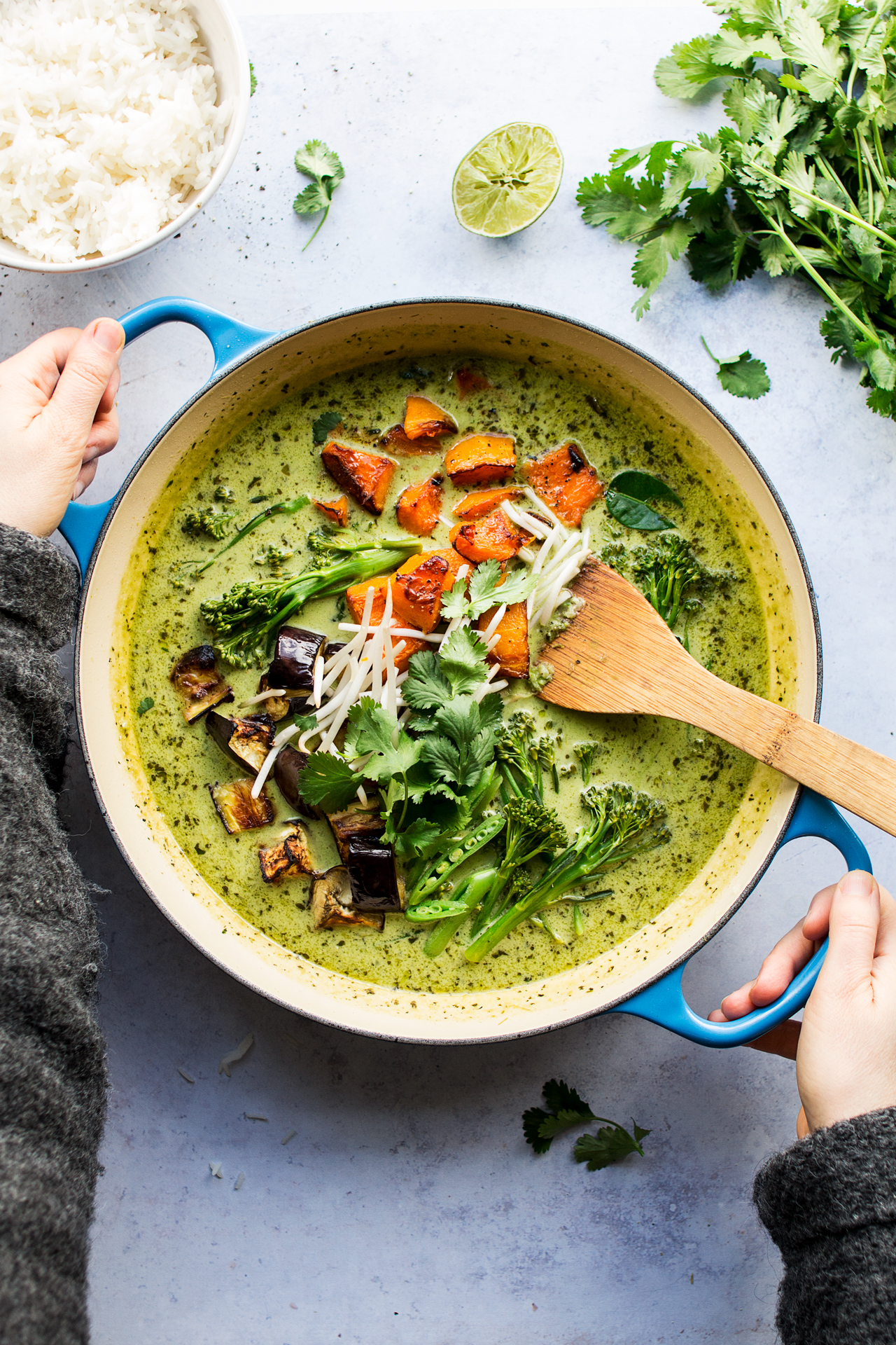 vegan thai green curry