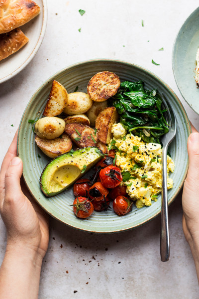 Vegan Breakfast Skillet Recipe (Dairy Free/Egg Free/ Meatless