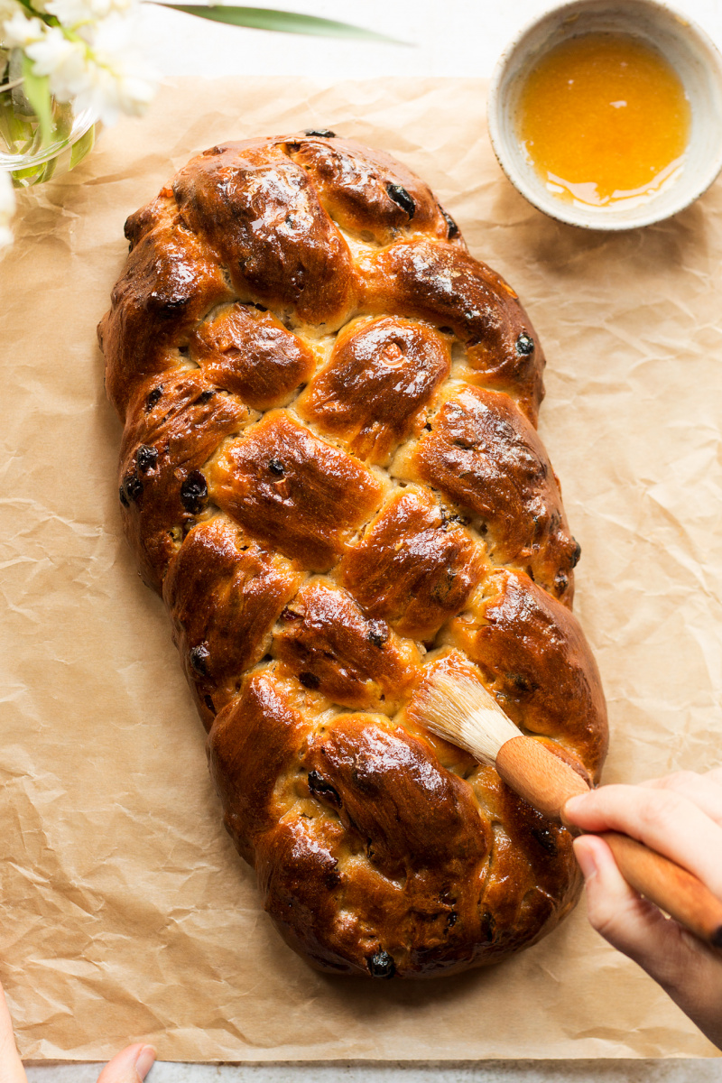 Maple-Glazed Vegan Water Challah Recipe