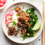 Fried tempeh bowls-image
