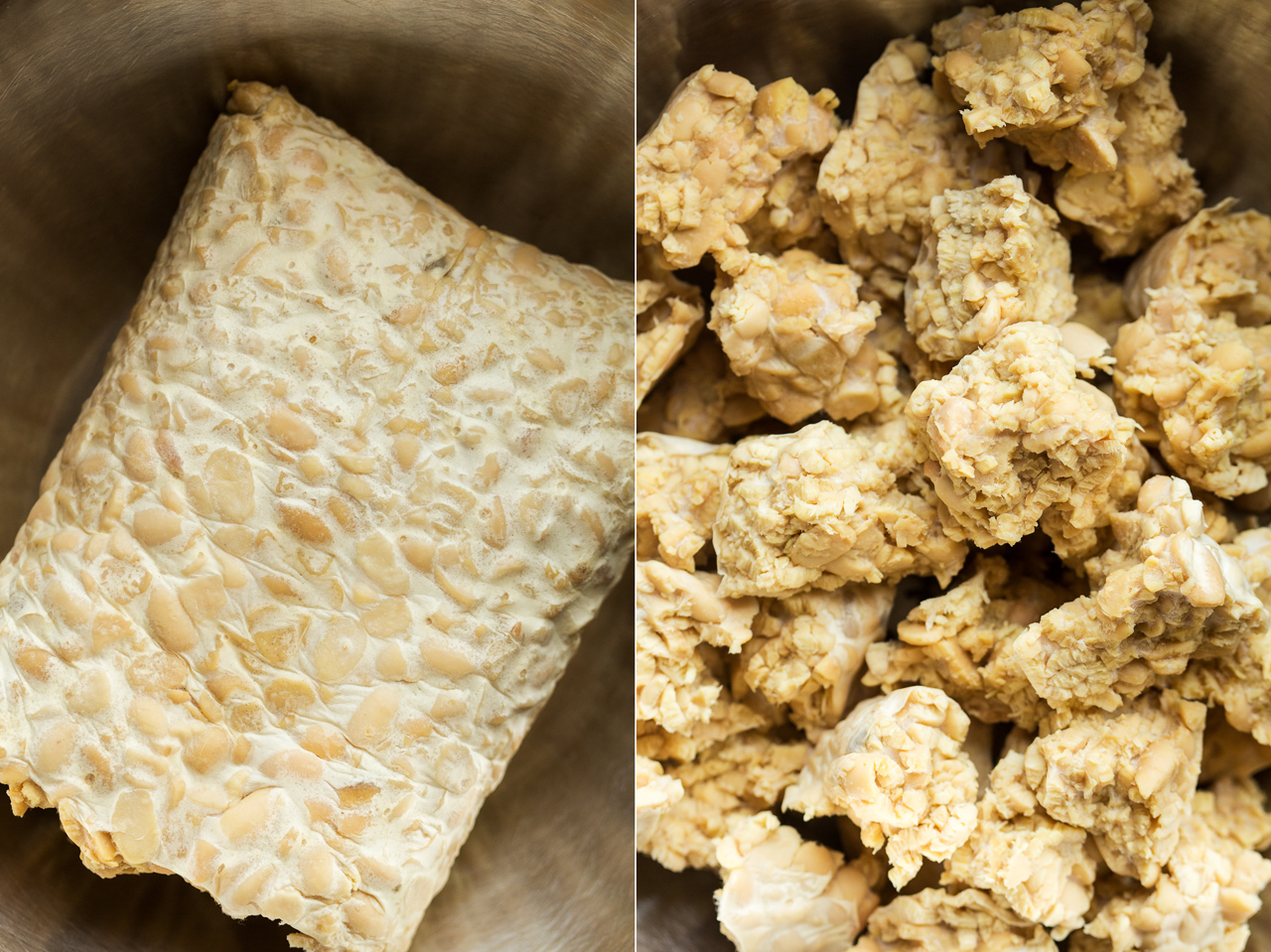 fried tempeh bowls tempeh prep