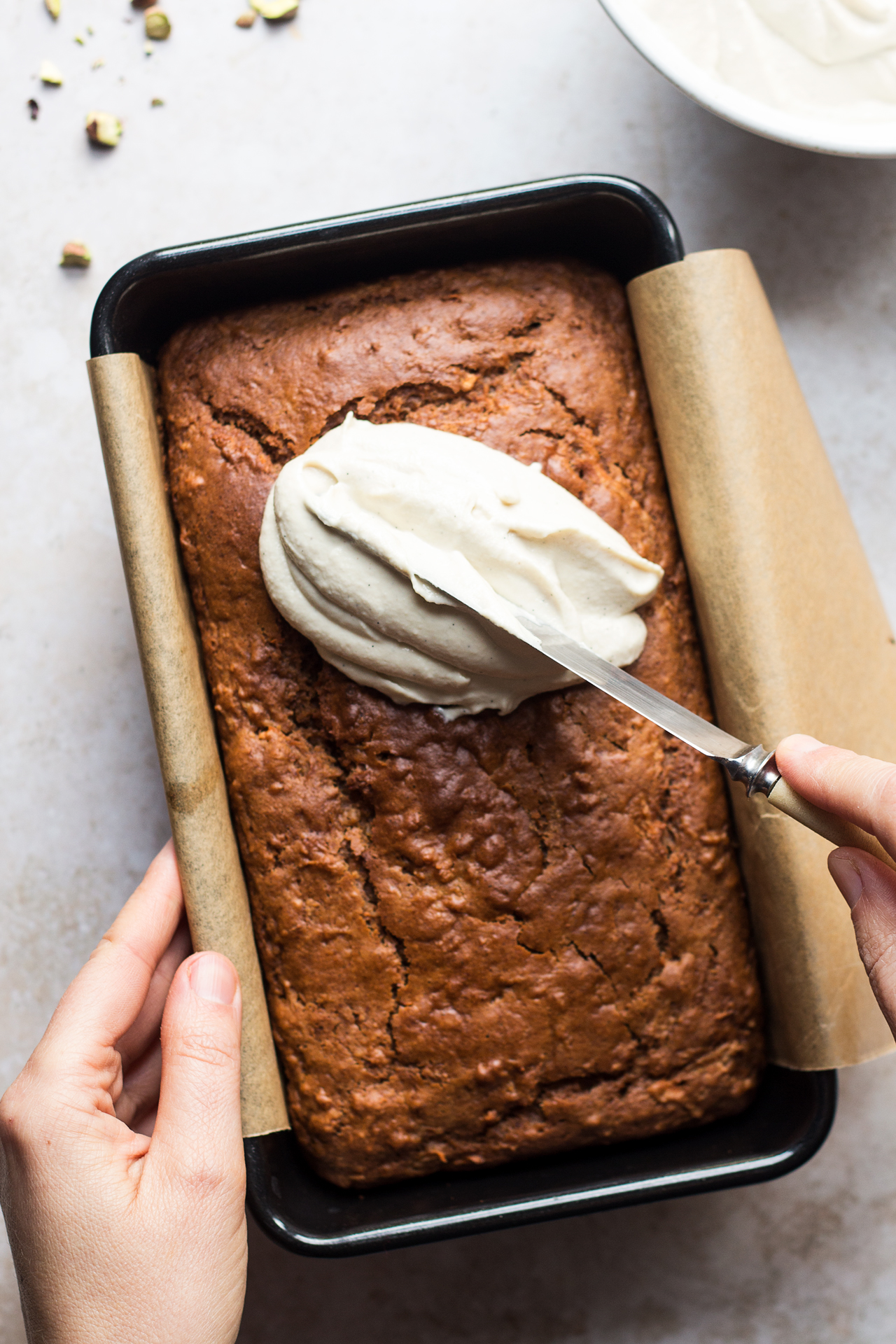 healthy carrot cake icing