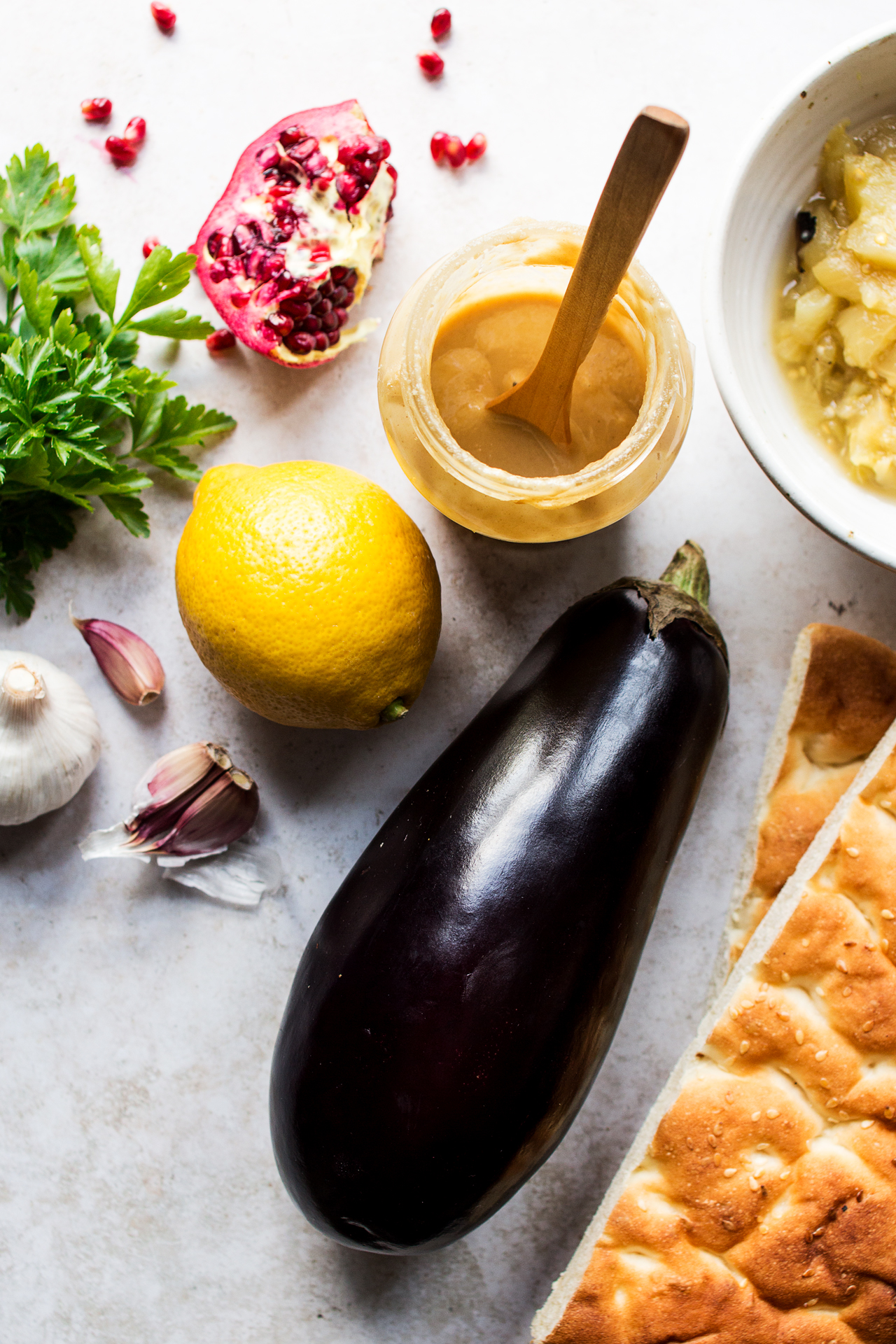 vegan baba ganoush ingredients