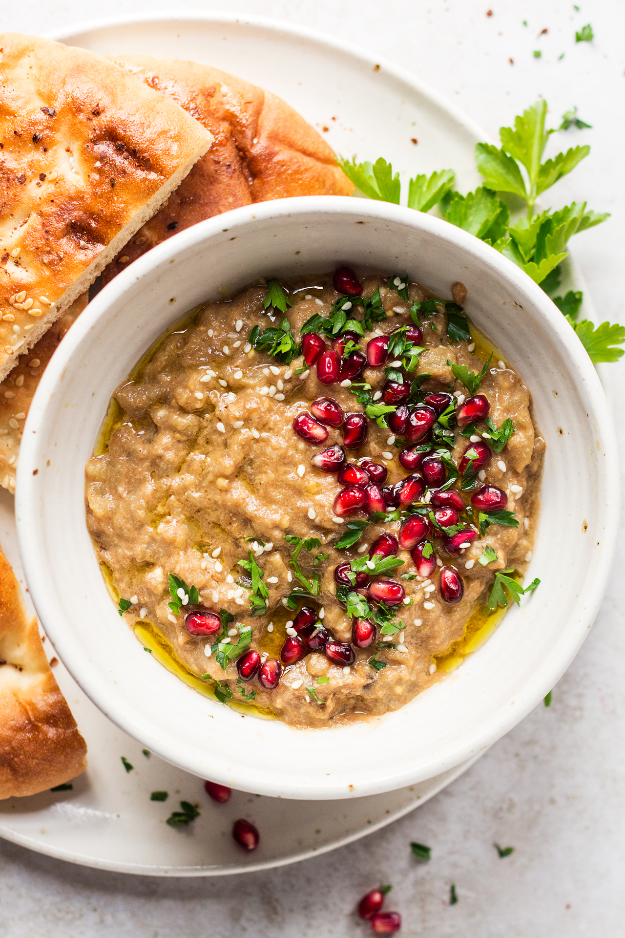 vegan baba ganoush