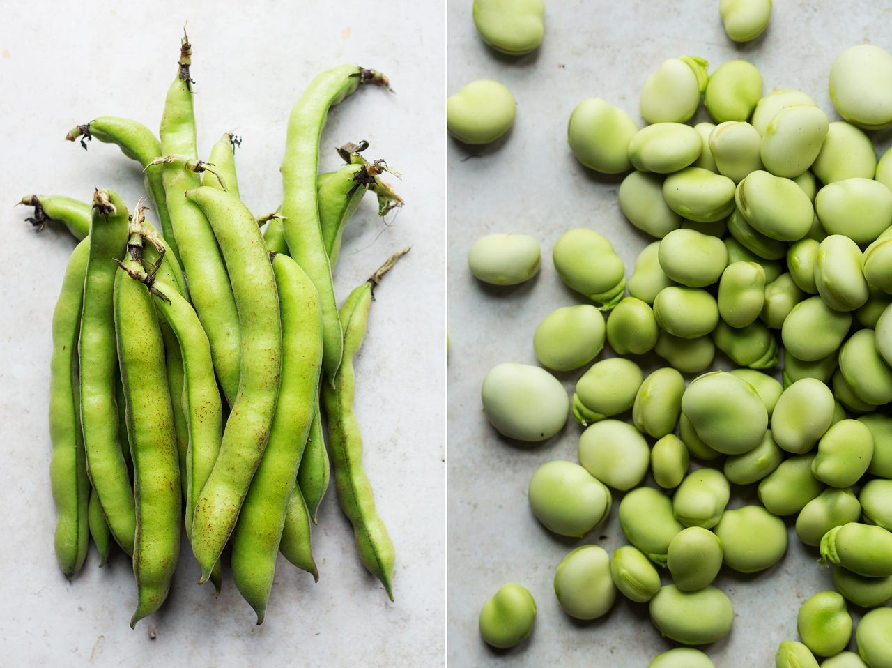 broad bean dip broad beans podded