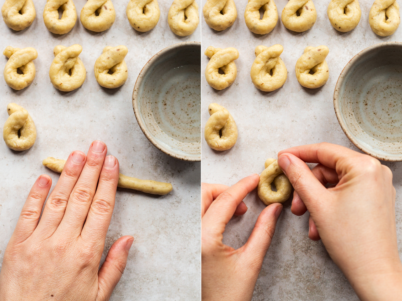 taralli making