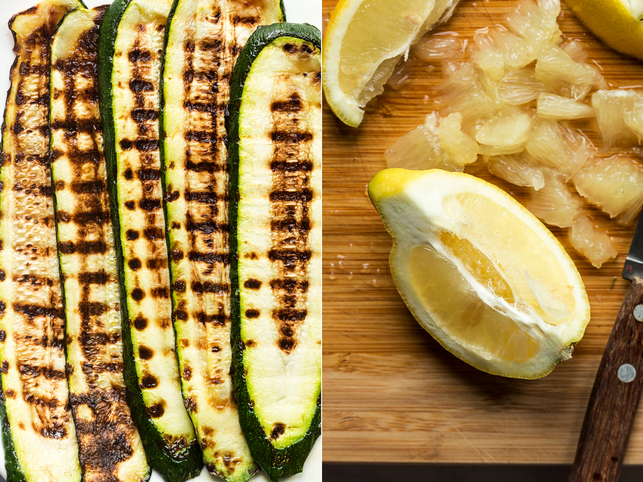 grilled zucchini salad key ingredients