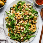 Grilled zucchini salad-image