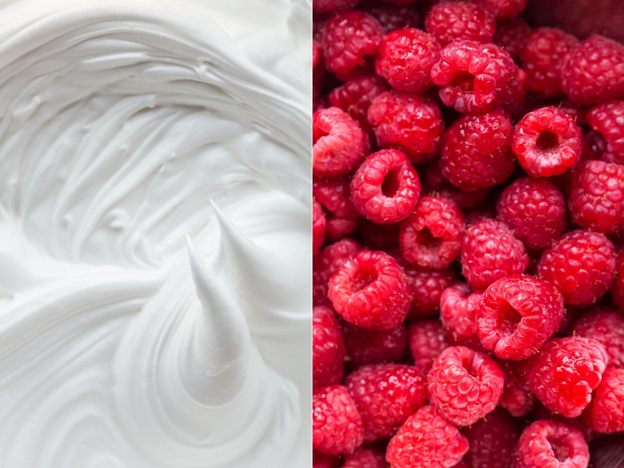 vegan meringue raspberry tarts key ingredients