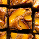 Vegan almond cake with summer fruit-image
