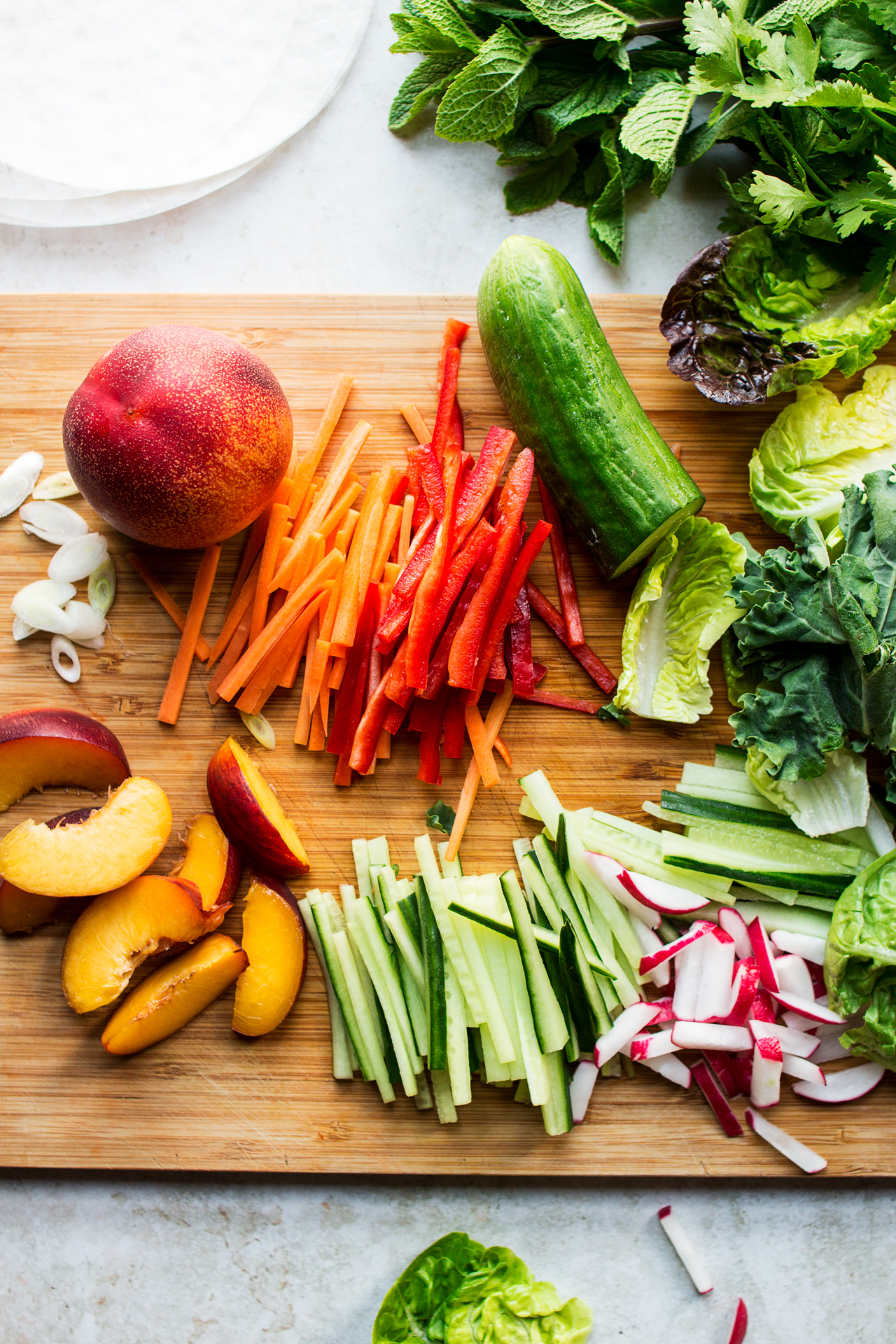 vegan summer rolls ingredients