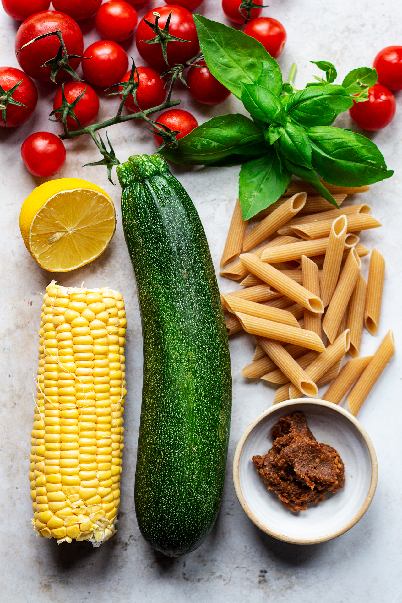 miso corn pasta ingredients