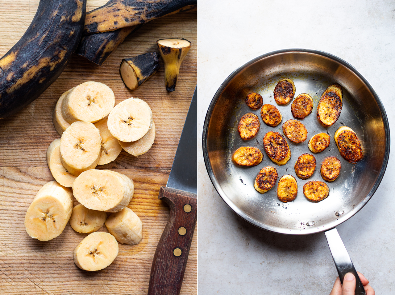 vegan tacos plantain fried