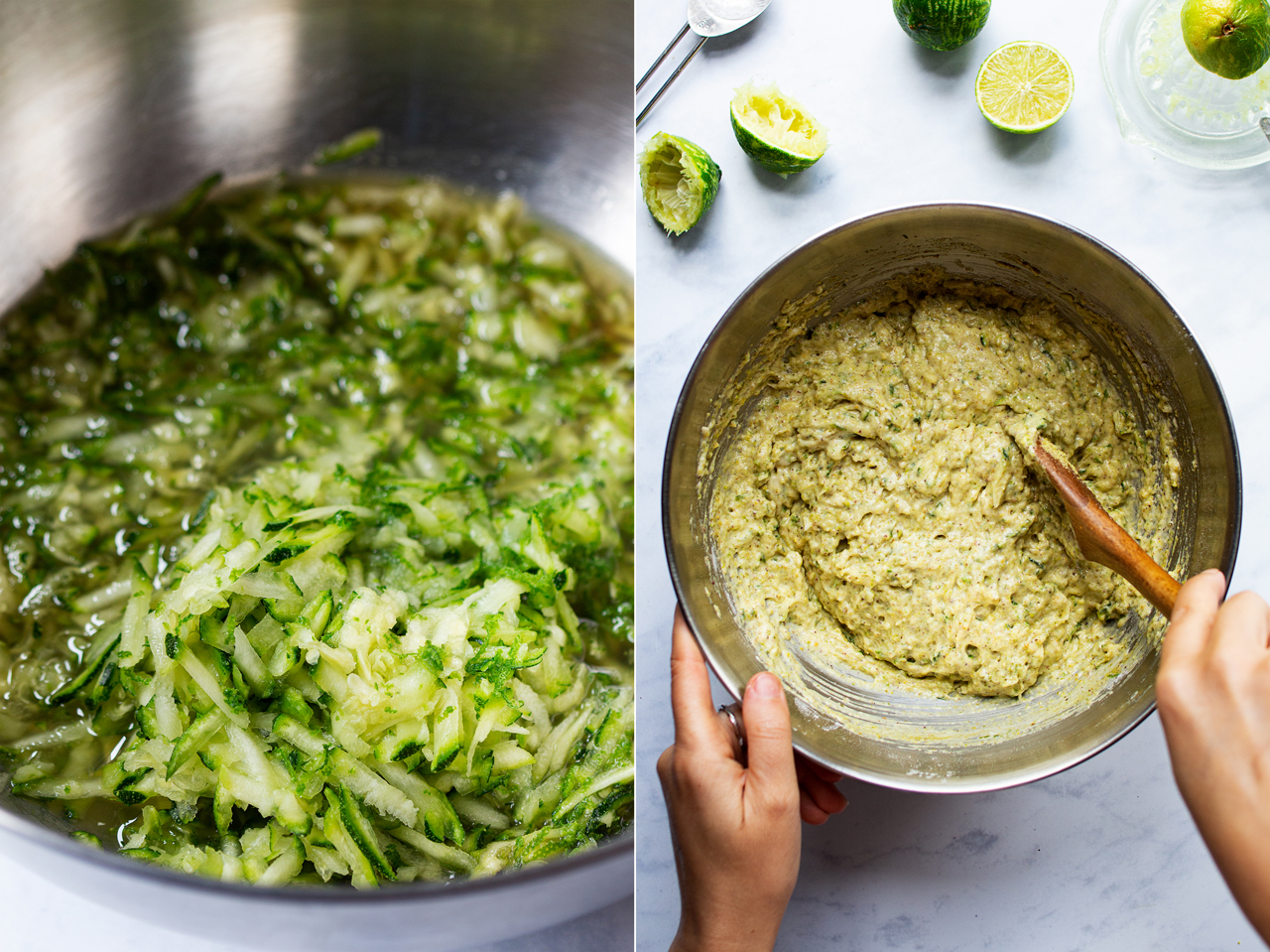 vegan zucchini bread batter