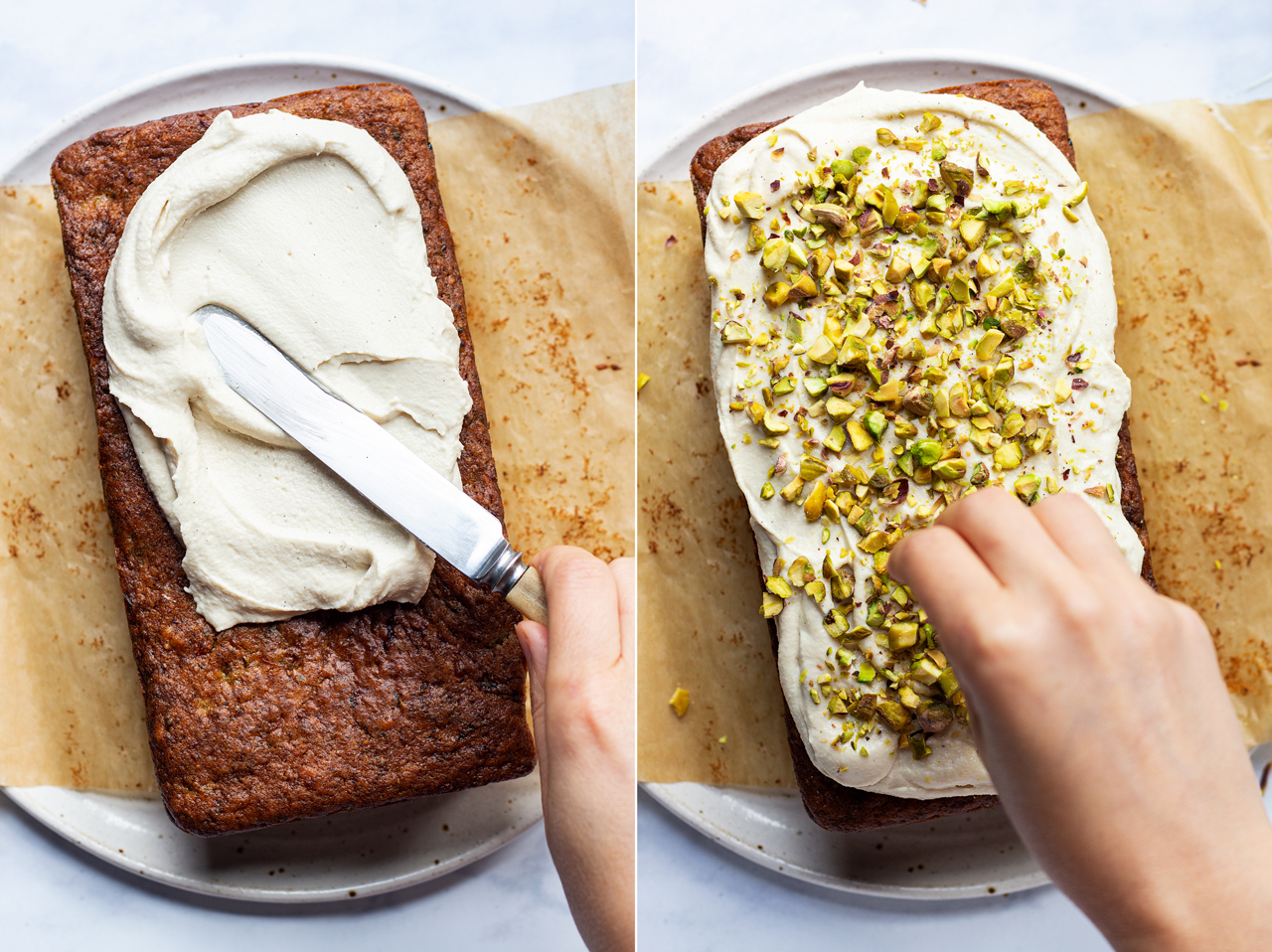 vegan zucchini bread icing