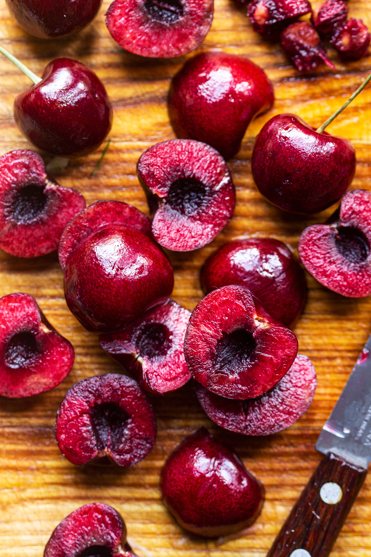 fennel roast cherry salad cherries