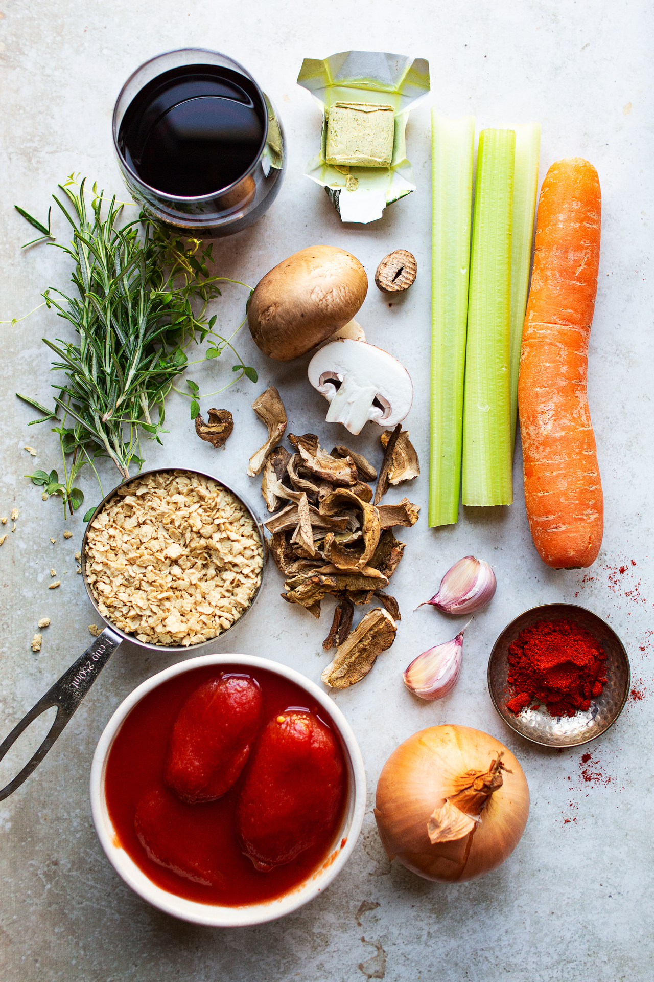 plant bolognese ingredients