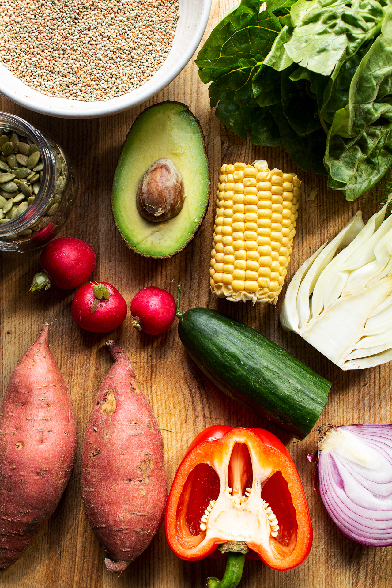 sweet potato bowl ingredients