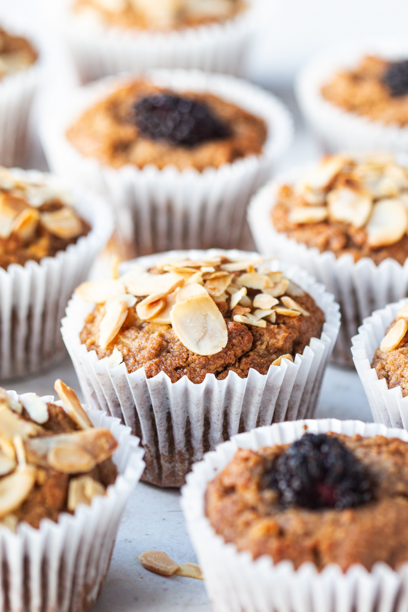 vegan apple muffins