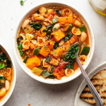 Vegan minestrone soup-image