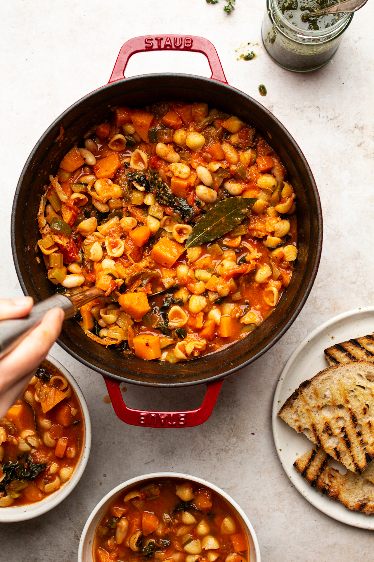 vegan minestrone ready