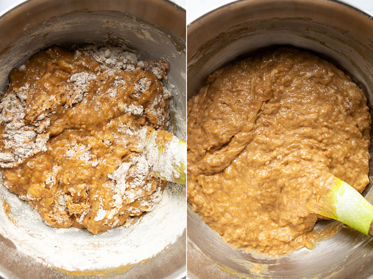 vegan peanut butter banana bread dry ingredients