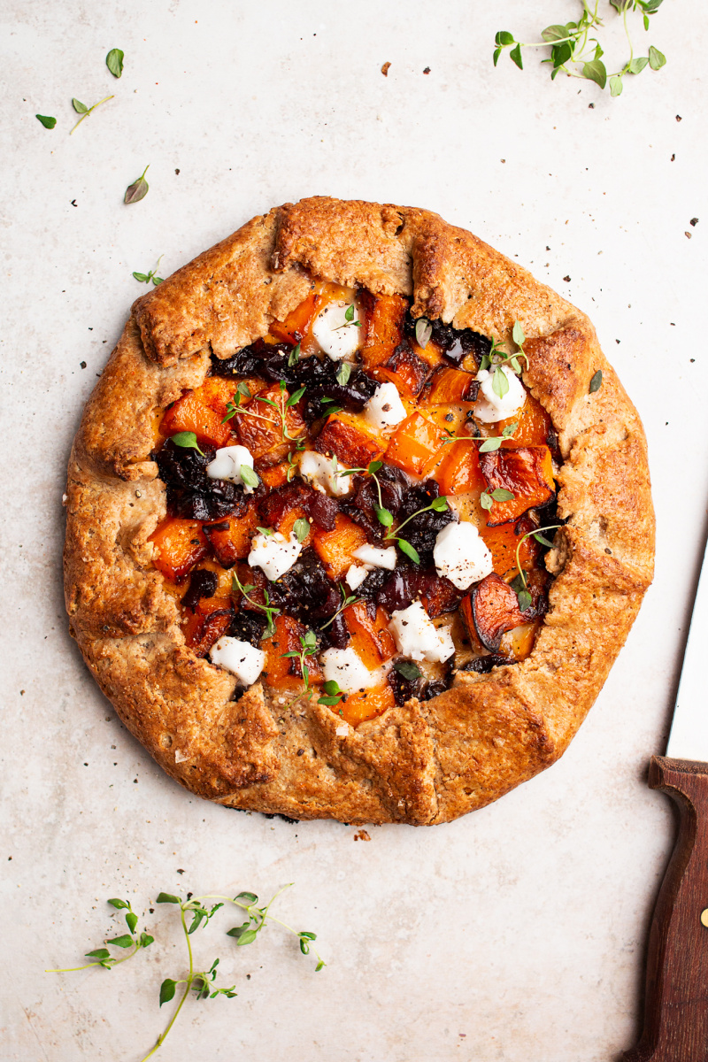 vegan pumpkin galette whole