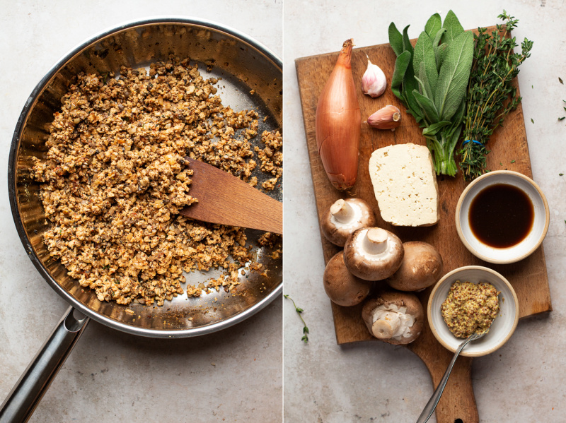 mini vegan sausage rolls ingredients