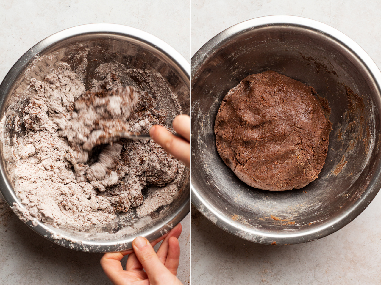 soft vegan gingerbread cookies dough