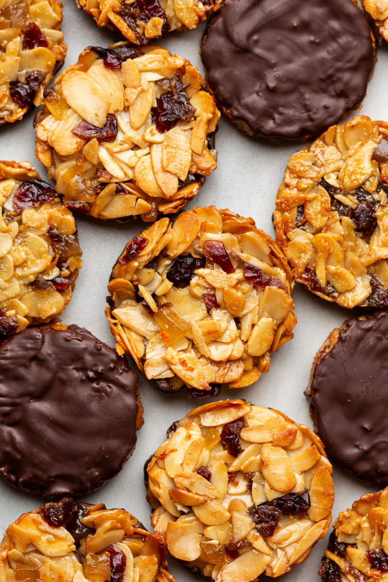 vegan florentines tray