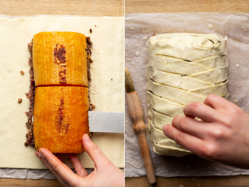 vegetarian wellington assembly