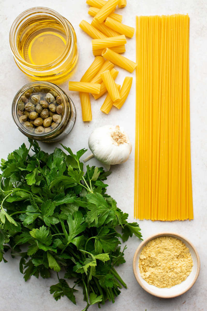 simplest vegan pasta ingredients