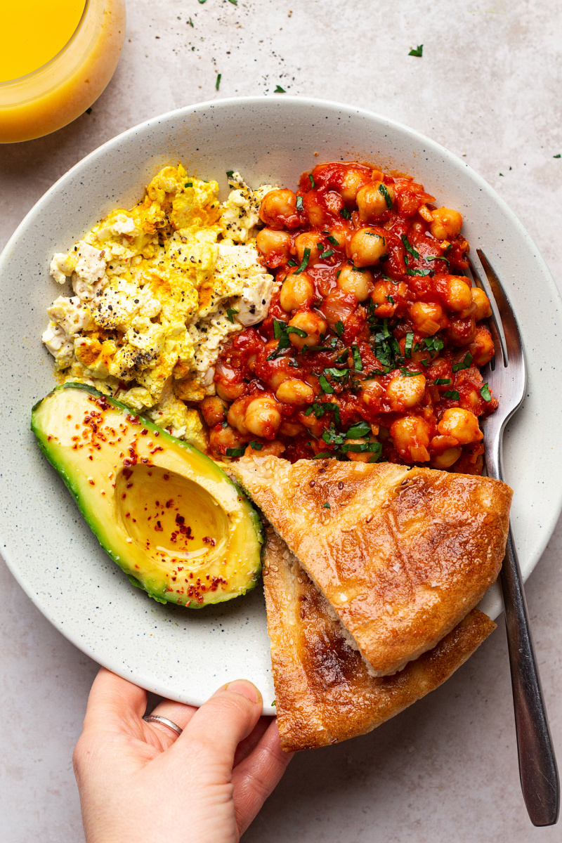 vegan brunch bowl